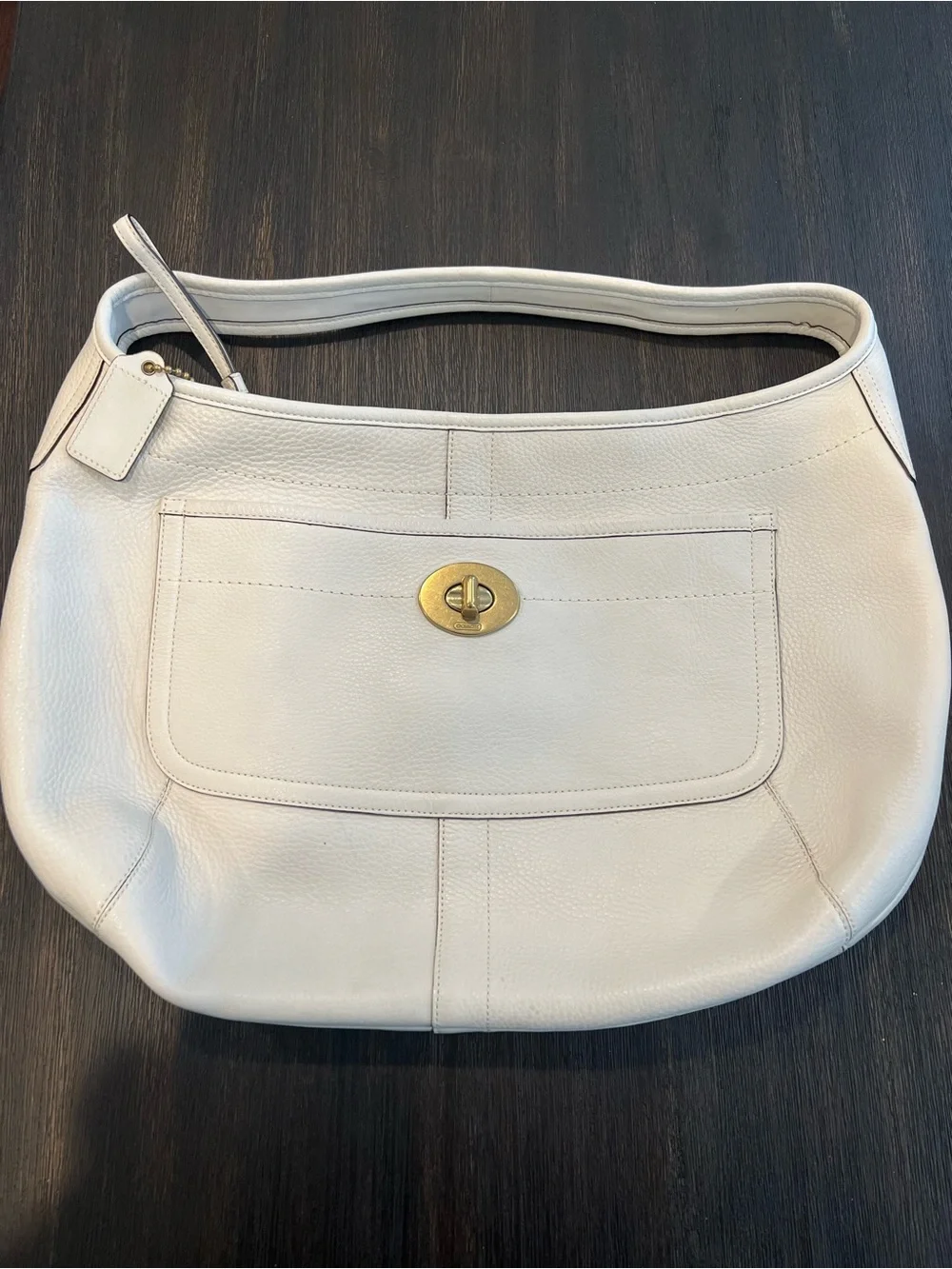 COACH XL Ergo TurnLock Hobo Bag F11613